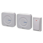 Battery-free wireless doorbell P5731 for socket