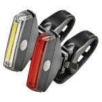 LED front   rear bike light P3922, 2× CR2032, 22 lm