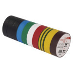 Izolačná páska PVC 15 mm / 10 m mix farieb