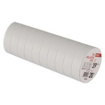 Izolačná páska z PVC 19 mm / 20 m biela