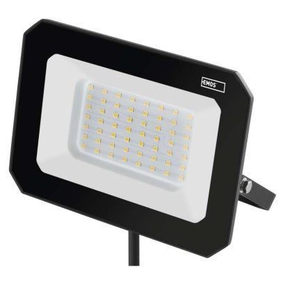 Reflektor LED SIMPO 50 W, czarny, neutralny biały