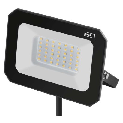 Reflektor LED SIMPO 30 W, czarny, neutralny biały