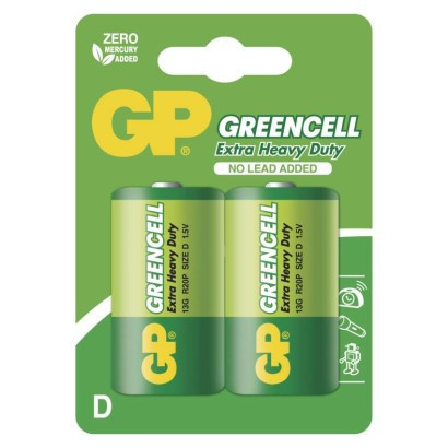 Zinc Air Battery GP Greencell D (R20)