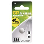 Alkalische Knopfzellenbatterie GP 186F (LR43)