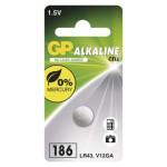 Alkaline button cell battery GP 186F (LR43)