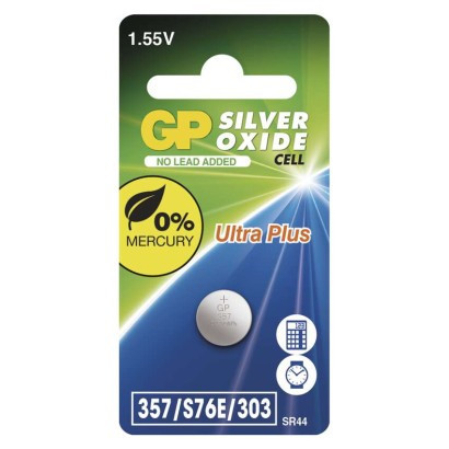 Button battery for GP 357F watches (SR44, SR1154)