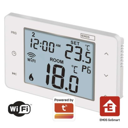 Raumprogrammierbares kabelgebundenes WiFi GoSmart Thermostat P56201