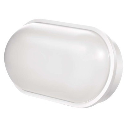 LED luminaire QARI, oval white 20W neutral white, IP65