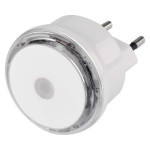 LED night light P3306 with photosensor for socket