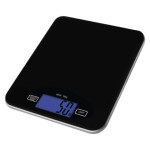 Digital kitchen scale EV022, black