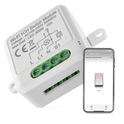 Moduł przełącznika GoSmart IP-2101SW, WiFi, 1-kanałowy