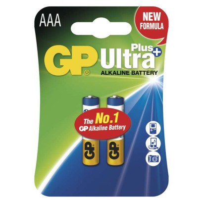 GP Ultra Plus AAA-Alkalibatterie (LR03)