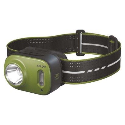 LED rechargeable headlamp GP Xplor PHR17, 500 lm