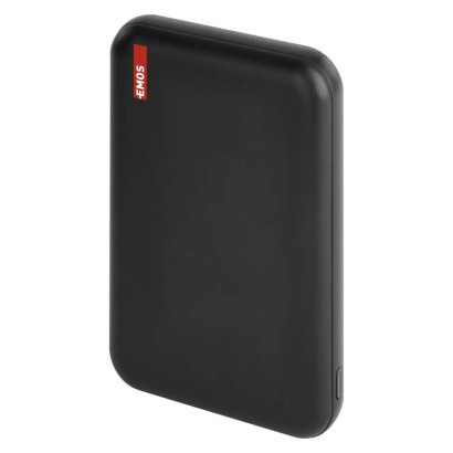 Powerbank EMOS WI 521, 5000 mAh, 20 W Wireless, schwarz