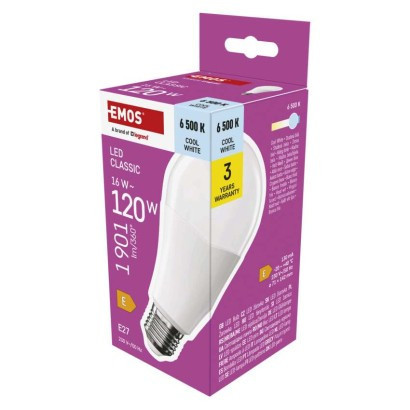 LED bulb Classic A70 / E27 / 16 W (120 W) / 1901 lm / cool white