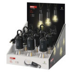 LED bulb with USB power supply, 9 pcs, display box