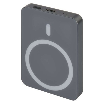 Powerbank EMOS WI 522, 5000 mAh, 20 W Wireless, grey