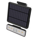 Solar LED spotlight SUNNO with motion sensor, black, neutral white