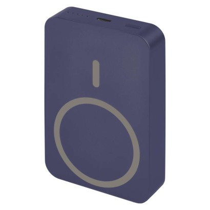 Powerbanka EMOS WI 1046, 10 000 mAh, 20 W+Wireless, modrá