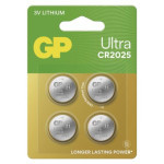 GP Ultra CR2025 lithium button cell battery