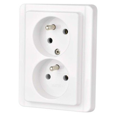 Double socket STANDARD 4FN15098.2101 B