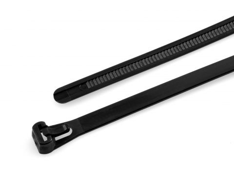 Spannband schwarz 4,8x300mm, 100Stück in Packung   Elektroinstallationsmaterial, Verkauf zu Großhandelspreisen